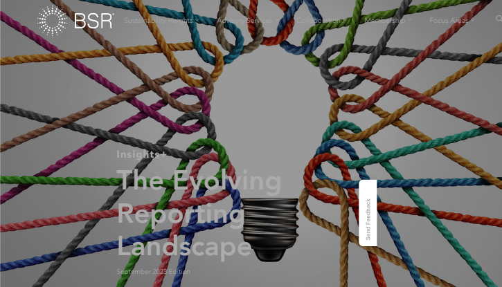 Sustainability Reporting